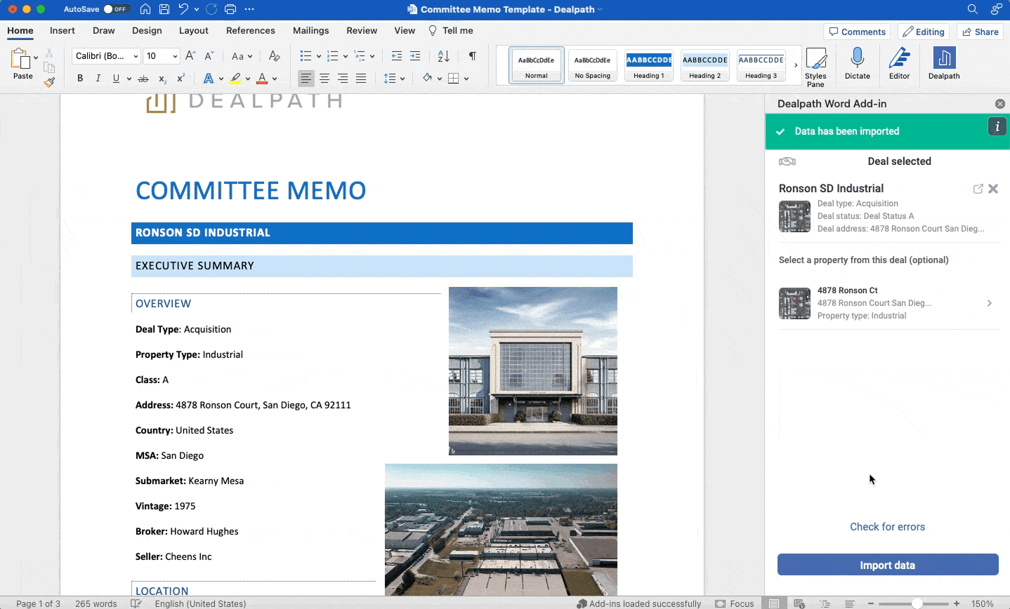 Platform - Efficiency - Document Creation & Storage 4