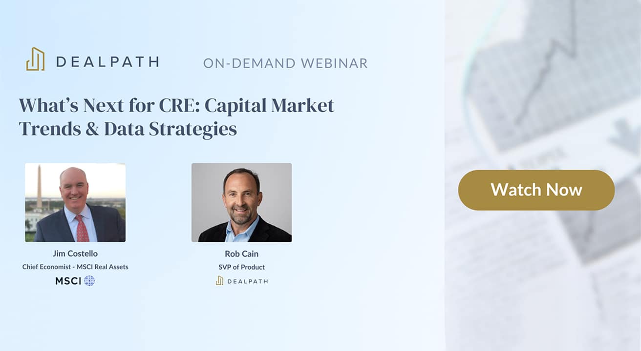 What’s Next for CRE: Capital Market Trends & Data Strategies