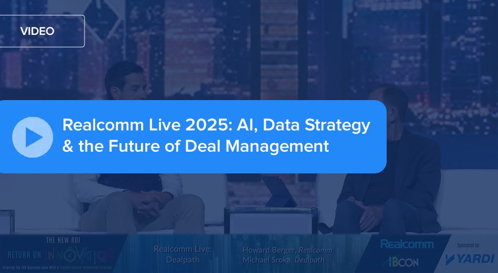 Realcomm Live 2025 AI, Data Strategy & the Future of Deal Management-1