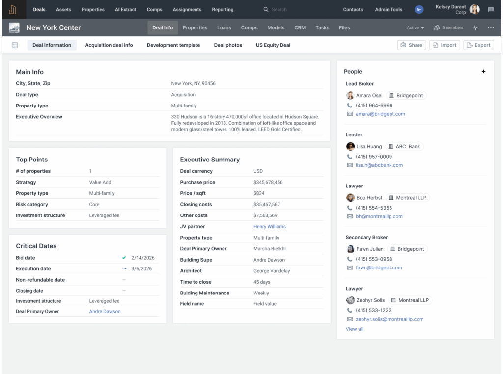 Dealpath Scorecard Visualization Chart CRM - Dealpath